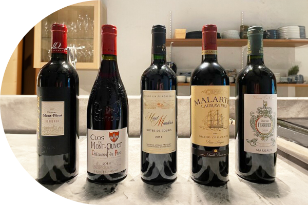 種類豊富なワイン